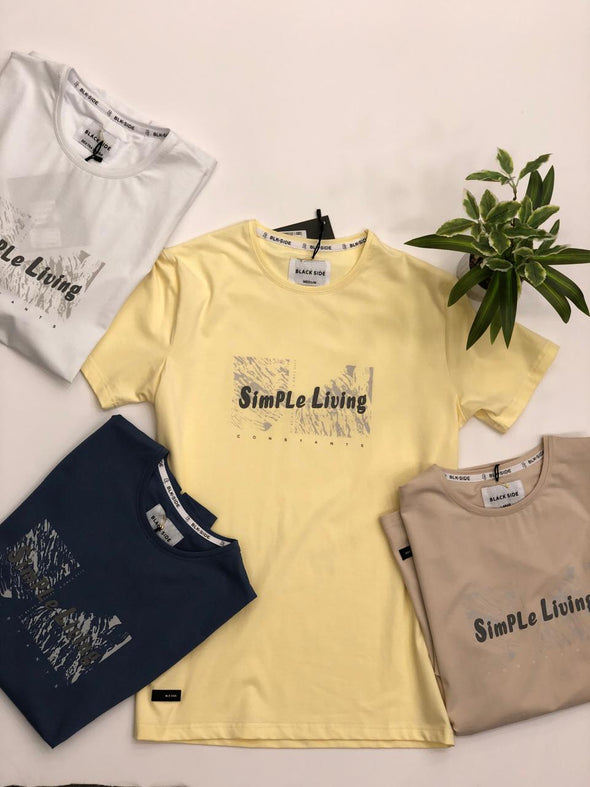 Crew Neck Graphic Tee